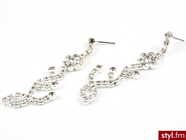 Iloko KOLCzYKI KRYSzTAłKI ELEGANCKIE K1-119 - Kolczyki Biżuteria Moda