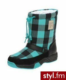 Roxy Buty damskie TARAH czarny/niebieski roz. 38 - Pozostałe Buty Moda