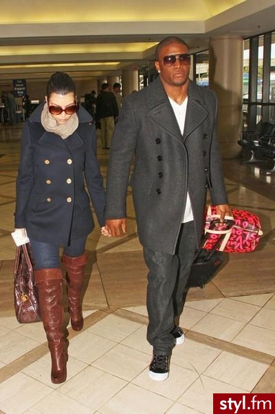 Kardashian. Kim Kardashian & Reggie Bush - Moda uliczna Inne Moda