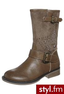 fullstop. Kowbojki i Buty motocyklowe brązowy (6RX3-S9648) - Pozostałe Buty Moda