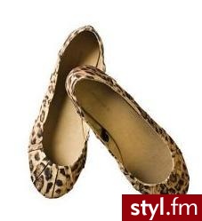 Balerinki. Panterka H&M 39 zł - Pozostałe Buty Moda