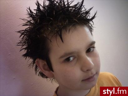 Średnie Męskie Fryzury