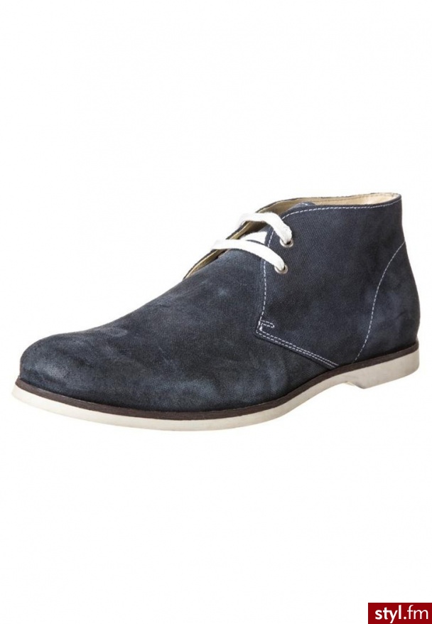 Mentor Botki sznurowane niebieski (31M0929) - Botki Buty Moda