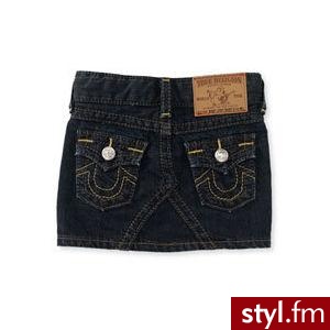 Krótka mini spódniczka w kolorze czarnym - Pozostałe Ciuchy Moda