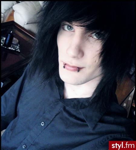 EMO Alternatywne Średnie Fryzury