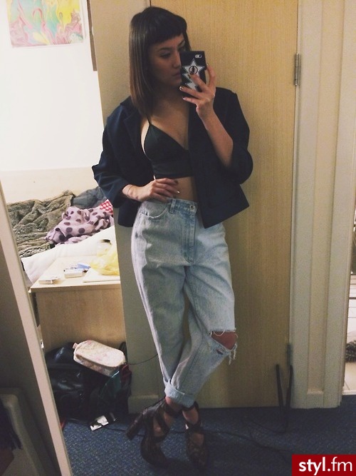 Jeansy Spodnie Moda