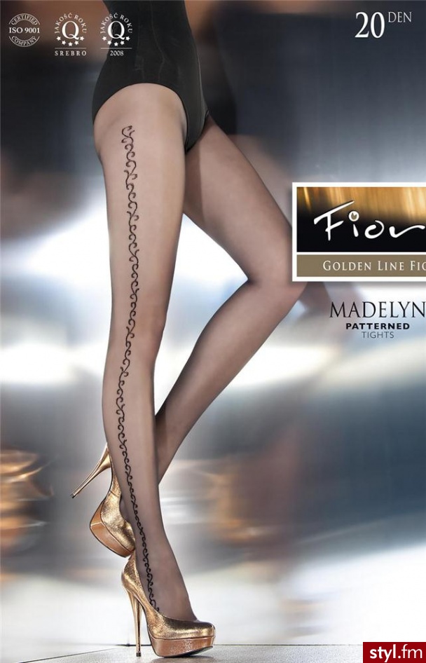 Fiore rajstopy Madelyn 20 DEN (czarny) - Rajstopy Bielizna Moda