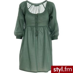 H. Eich Cotton Empire Line Short Dress - Polyvore. Pobrano ze strony: http://www.polyvore.com/eich_cotton_empire_line_short/thing?id=6753968 - Pozostałe Ciuchy Moda