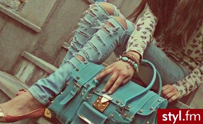 Jeansy Spodnie Moda