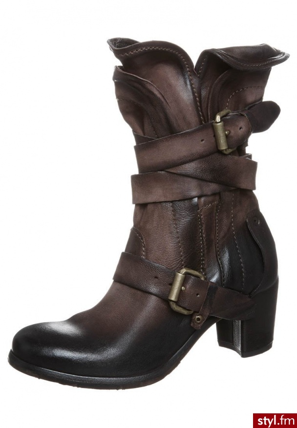 AirStep Botki brązowy (741304-8510) - Botki Buty Moda