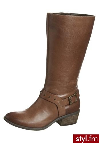 Clarks MOONLITE SKY Kowbojki i Buty motocyklowe brązowy (203554454) - Pozostałe Buty Moda