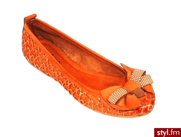 Looking Baleriny 3840022D - Balerinki Buty Moda
