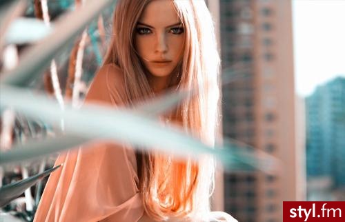 Blond Rozpuszczone Proste Na co dzień Długie Fryzury