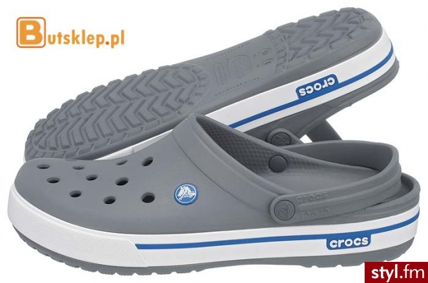 Crocs buty Crocband 2.5 Charcoal (12836) Klapki Odcienie szarości i srebra - Klapki Buty Moda