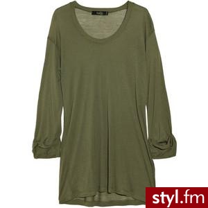 Kain Silk and modal T-shirt - Polyvore. Pobrano ze strony: http://www.polyvore.com/kain_silk_modal_shirt/thing?id=21707810 - Pozostałe Ciuchy Moda