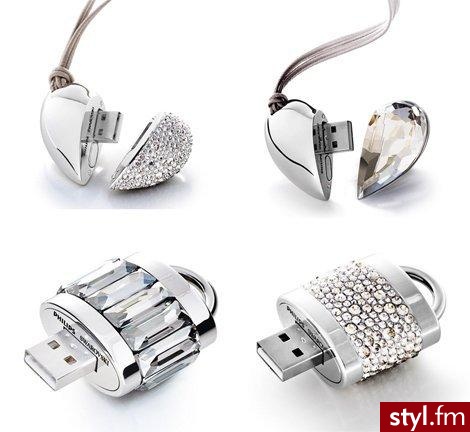 Pendrive'a kupisz w sklepach swarovski lub na stronie colette 

Cena ok. 550zł - Gadżety Inne Moda