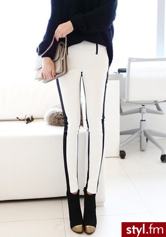 Leginsy Spodnie Moda