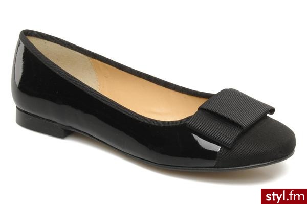 Valensi BALERINKI G2 TOILE W BY VALENSI (Czarny) - Balerinki Buty Moda