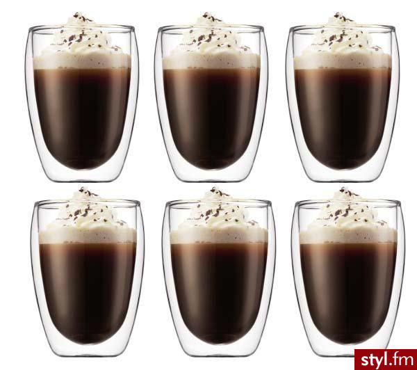Bodum Pavina szklanki 6 szt 35 cl 4559-10-12 - Pozostałe Biżuteria Moda