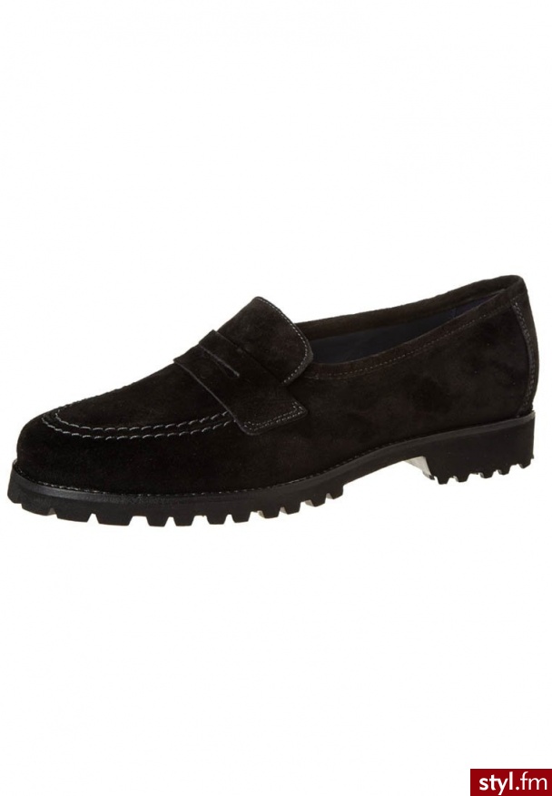 Sioux VANITA Półbuty wsuwane czarny 3154070 - Półbuty Buty Moda