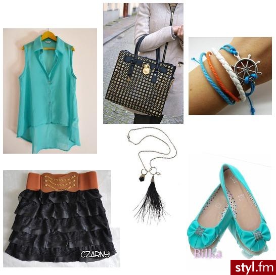 ::::::::::::::::::::::::::::::::::::::. Koszul do środka spódnicy. - Styler