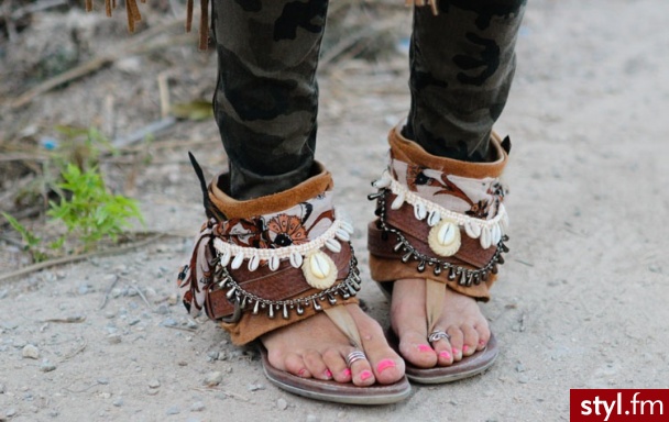 Sandały Buty Moda
