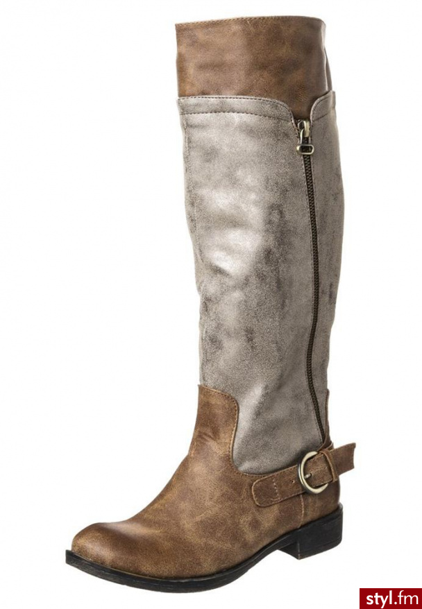 CASSIS CÔTE DAZUR KOWBOJKI I BUTY MOTOCYKLOWE BRĄZOWY (ALIMA) - Pozostałe Buty Moda