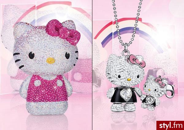 Hello Kitty & Swarovski - Naszyjniki Biżuteria Moda
