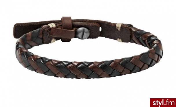 Bransoletka męska Fossil  JA5932716 - Bransoletki Biżuteria Moda