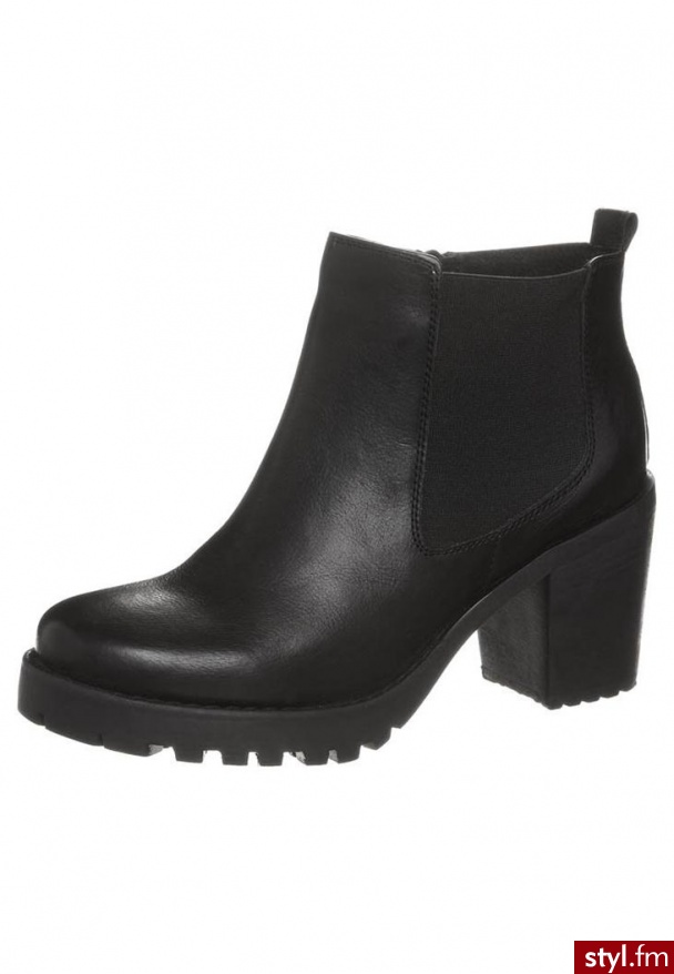 zign Botki czarny (48835) - Botki Buty Moda