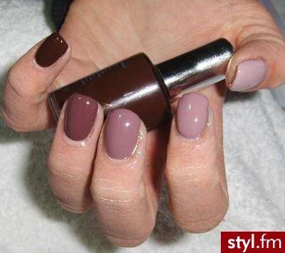 ombre manicure - Naturalne Paznokcie