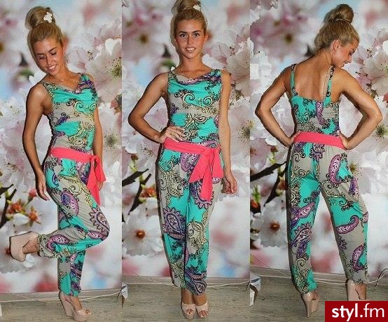 Kombinezony Spodnie Moda