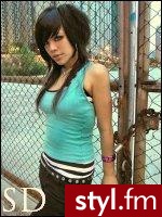 EMO Alternatywne Średnie Fryzury
