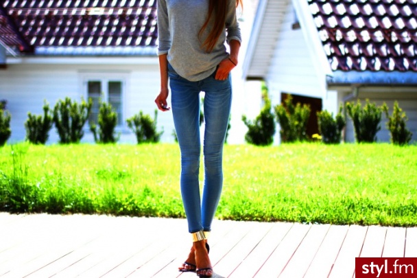 Jeansy Spodnie Moda