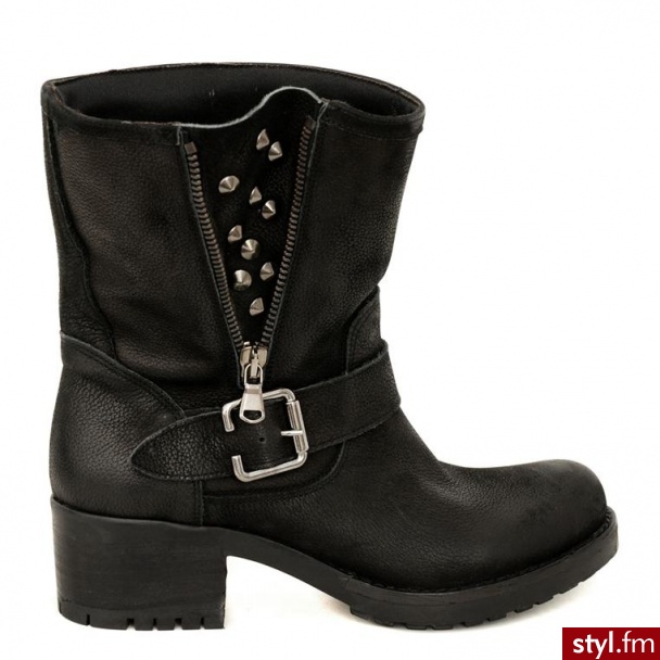 Venezia BOTKI OCIEPLANE 660 N NER J13 - Botki Buty Moda