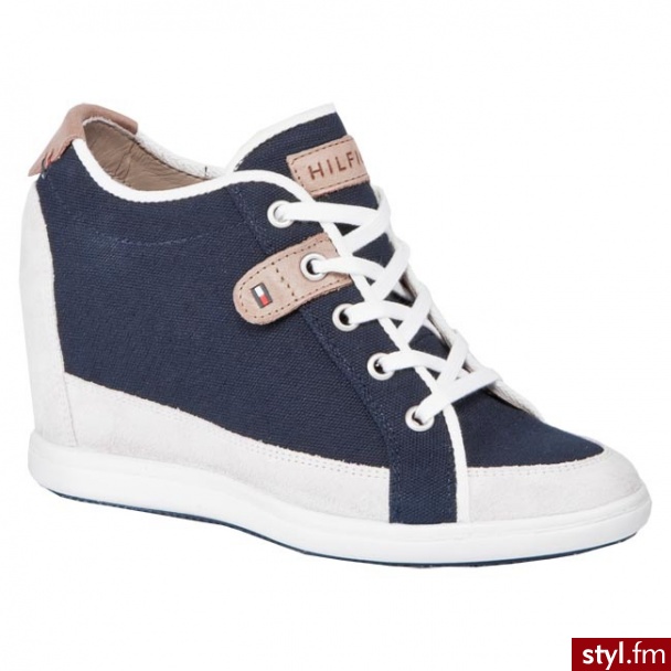 TOMMY HILFIGER Półbuty Stella 2 FW56815543 403 Niebieski - Półbuty Buty Moda