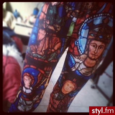 Leginsy Spodnie Moda
