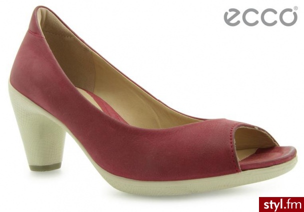 Ecco CzÓŁENKA Sculptured 65 Sandal Brick Starbuck - Czółenka Buty Moda