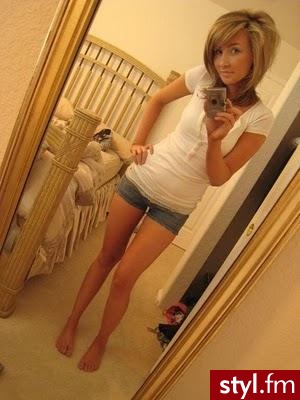 Blond Rozpuszczone Proste Na co dzień Krótkie Fryzury