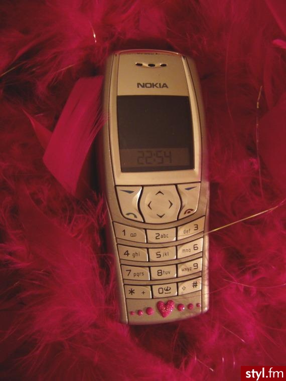 Akrylowa Nokia 6610 - Paznokcie