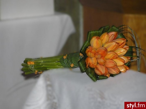 Bukiety ślubne Ślub Moda