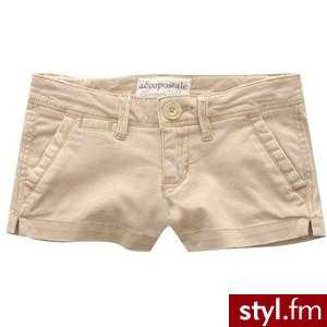 Solid Chino Short - Aéropostale® - Polyvore. Pobrano ze strony: http://www.polyvore.com/solid_chino_short_a%C3%A9ropostale/thing?id=14765074 - Pozostałe Ciuchy Moda