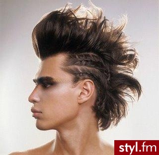 Punk Rock Alternatywne Średnie Fryzury