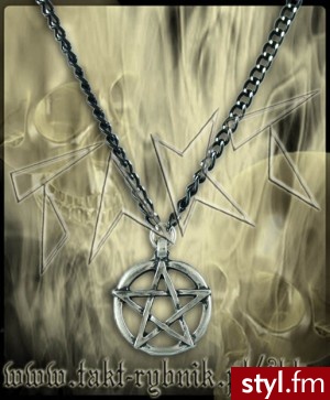 Wisiorek PENTAGRAM 14 7762-471D9 - Wisiorki Biżuteria Moda