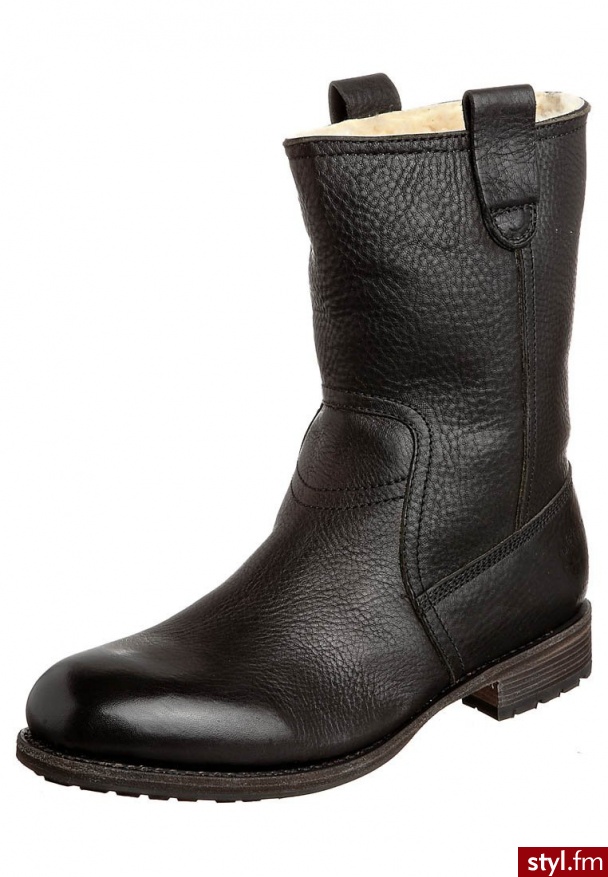 Blackstone Botki & botki do kostki czarny - Botki Buty Moda