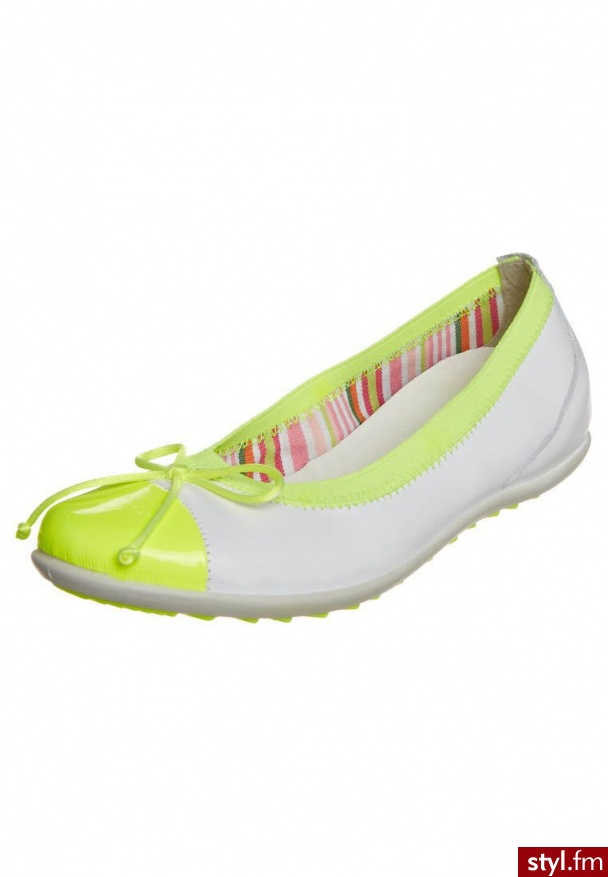 fullstop. Baleriny biały - Balerinki Buty Moda