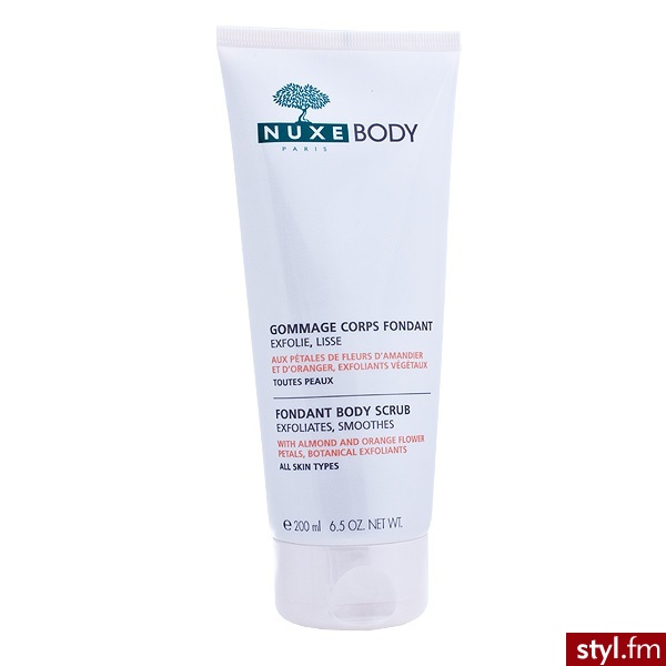 NUXE BODY Peeling kremowy pod prysznic pomarańcza migdałowiec 200 ml - Body Bielizna Moda