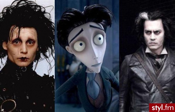 Johny Depp - Średnie Męskie Fryzury
