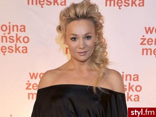 Blond Warkocze Proste Wieczorowe Długie Fryzury