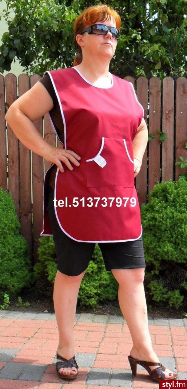 Fartuch dla kosmetyczki produkt firmy Rates.Fartuszek wykonany z elanobawełny.tel.513737979 - Pozostałe Ciuchy Moda